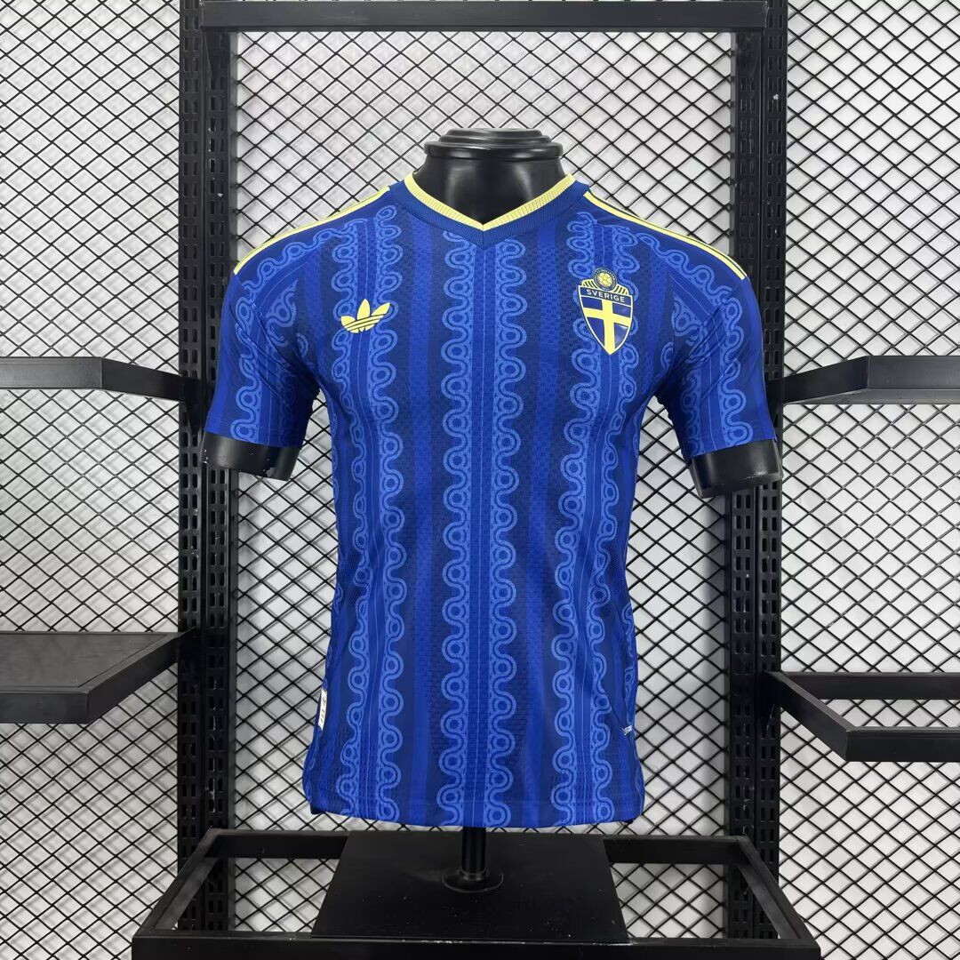 AAA Quality Sweden 2026 World Cup Away Soccer Jersey(Player)